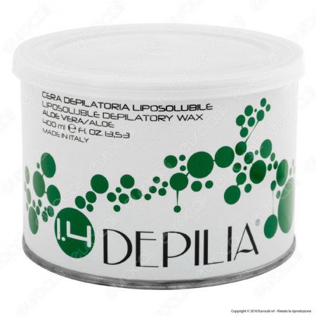 CERA LIPOSOLUBILE DEPILIA ALOE VERA 400 GR